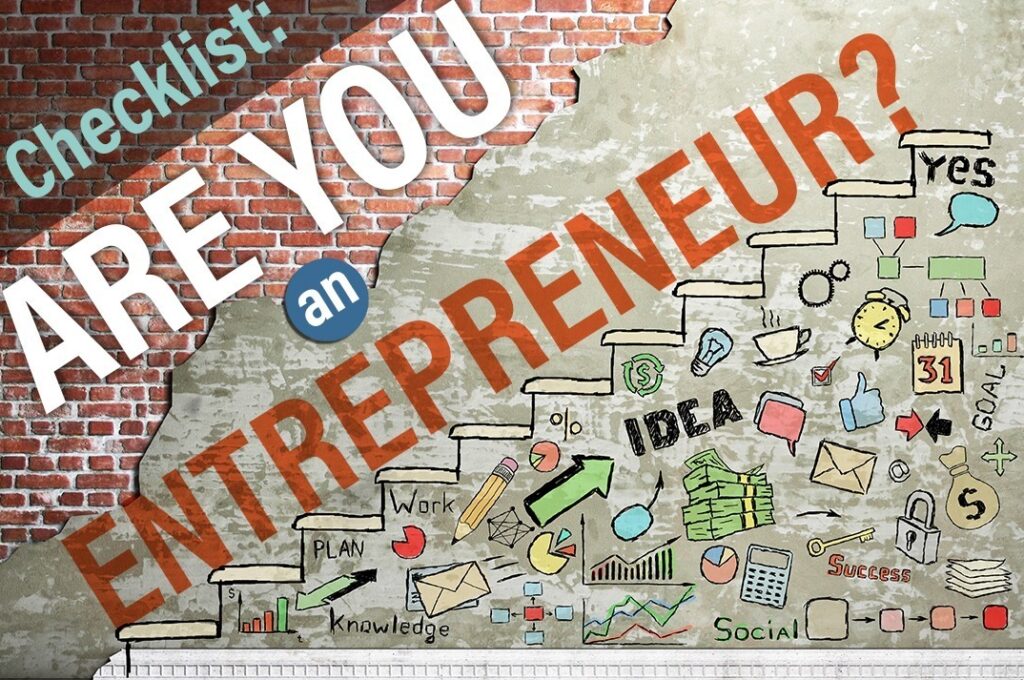 Are you an Entrepreneur Checklist graphic